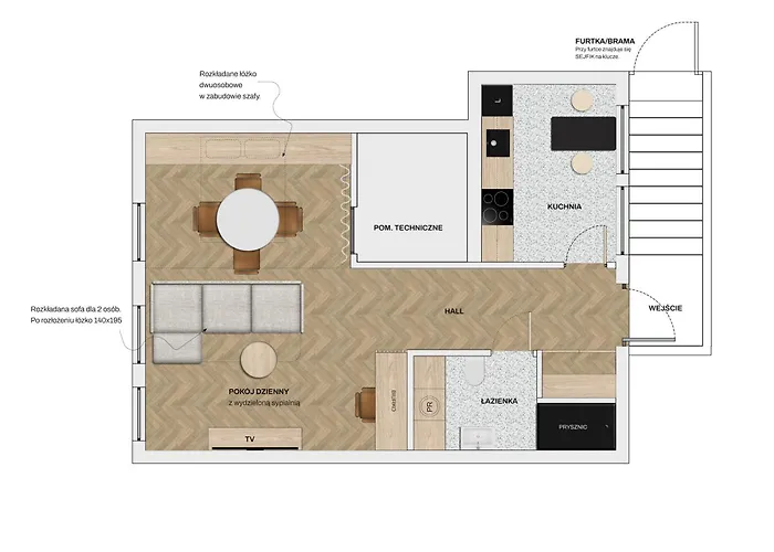 Beskidy Basement Apartmán